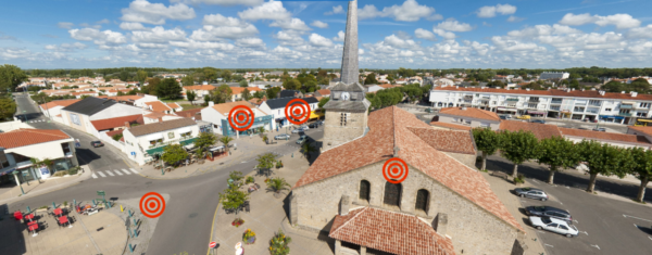[360°] Saint-Jean-de-Monts : Centre-ville